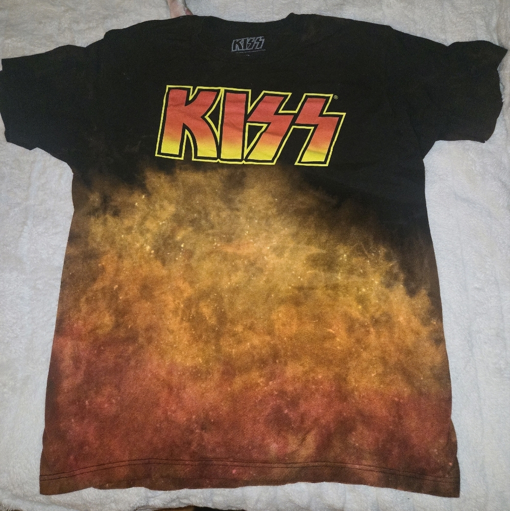 KISS Black and Orange T-Shirt
